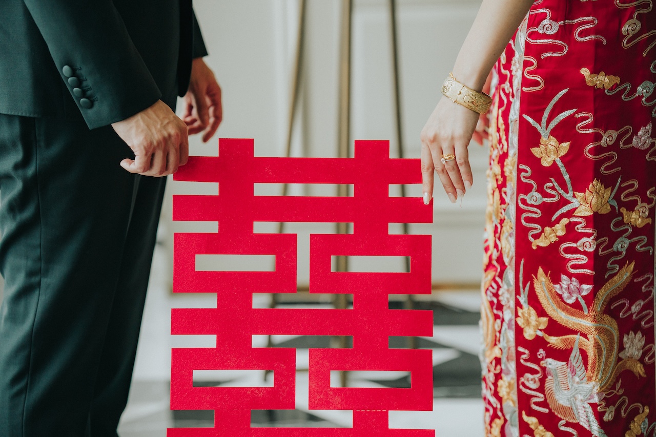 台灣結婚習俗示意圖