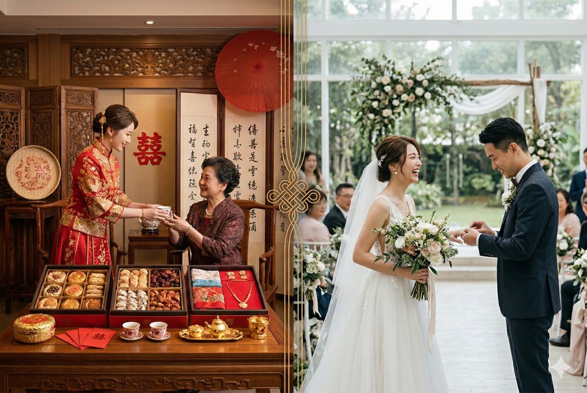 台灣傳統和現代結婚習俗差異