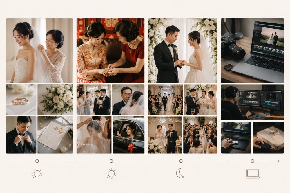 婚禮紀錄工作流程說明